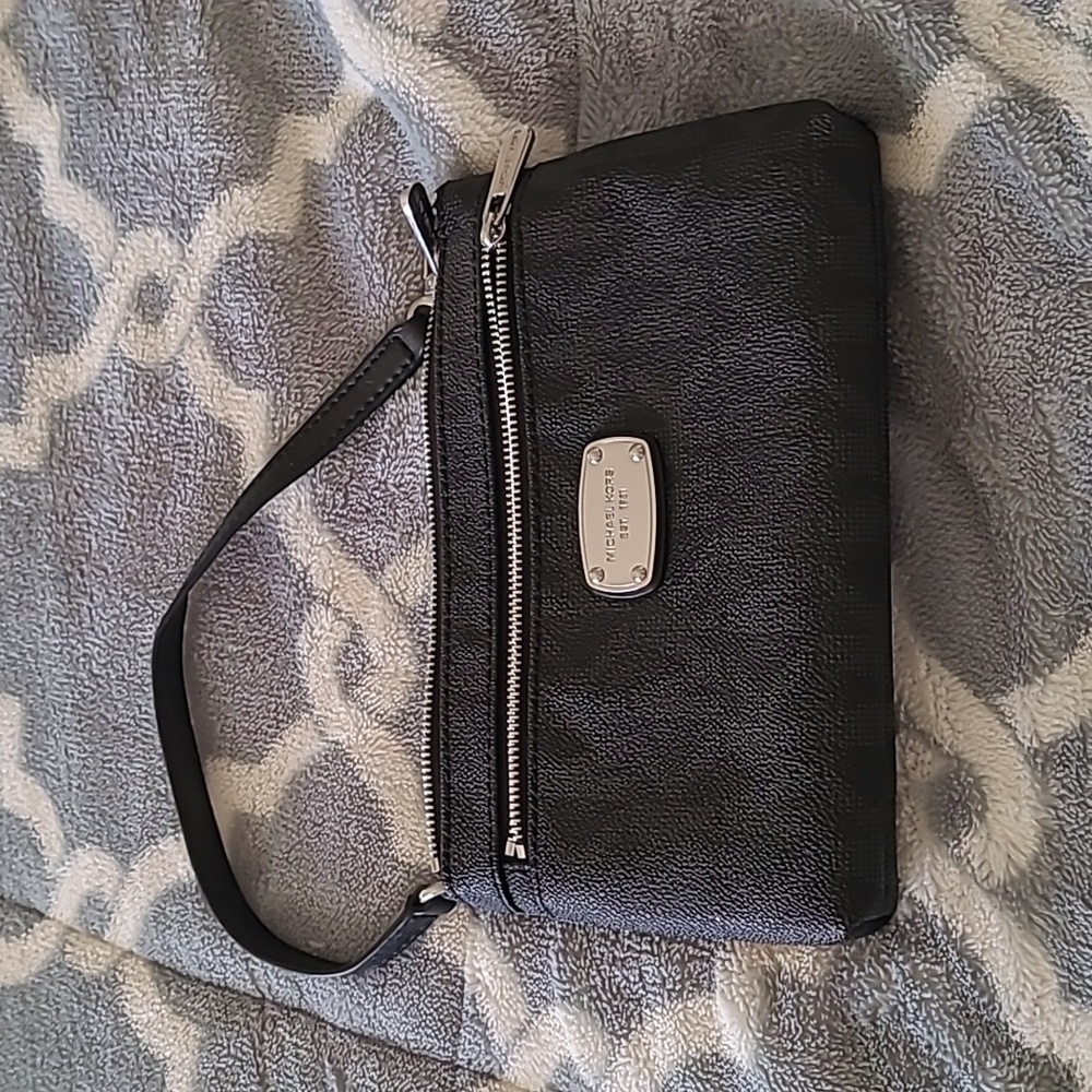 Michael Kors Black Wristlet